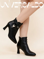 👢🔥【50% ОТСТЪПКА】 Нова есенно-зимна колекция: стилни дамски ботуши с мек страничен цип