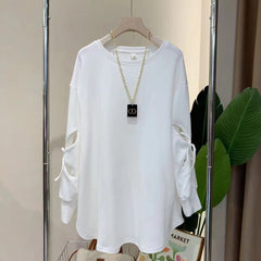 Нова есенна модна ежедневна тениска с дълъг ръкав