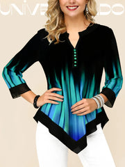 Нова модна дамска риза с щампа