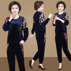 💥🥰【XL-5XL】【Топ + Панталон】Модерно дамско спортно облекло от две части