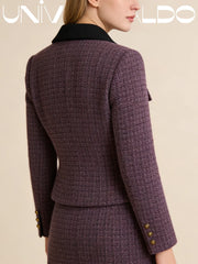 2-Части Комплект с Полу-Рокля от Тюид