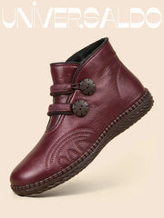 Топли Зимни Обувки от Истинска Кожа с Анти-прихлъзгаща Подметка