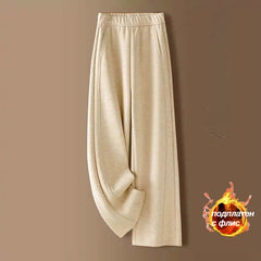 Нова есенно-зимна колекция: Плътно подплатени панталони с извита кройка и мотив от лепкав ориз