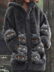 【S-5XL】Сладко яке с качулка и подплата от полар