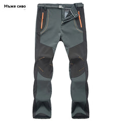 Мъжки Водоустойчиви Планински Панталони с Кашмерена Подплата