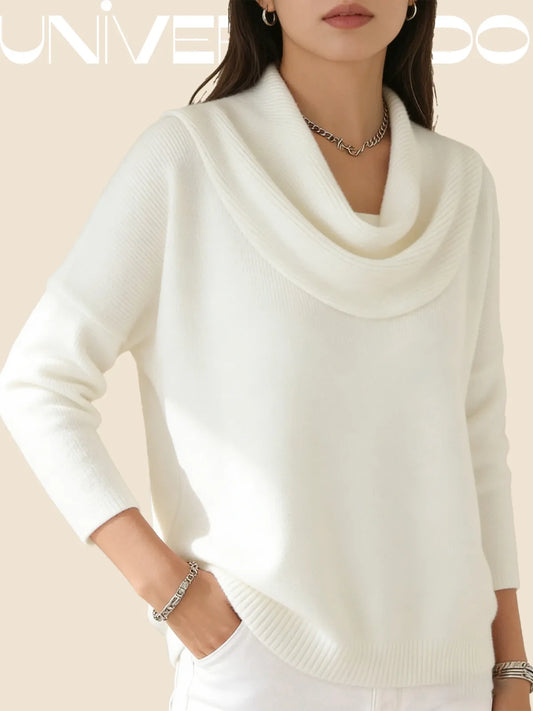 нова есенна модна пуловер от памук