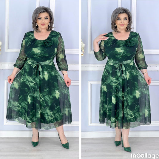 👗🔥【S-5XL】Нова елегантна и удобна рокля от 2025 г.