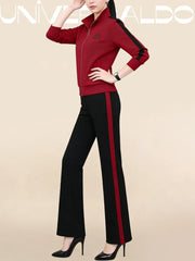 🏆【M-5XL】🔥【Яке + Тениска + Панталон】💖Нов спортно-ежедневен комплект от три части