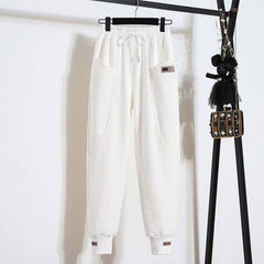 🔥✅【50-100 кг】Панталон от чист памучен кадифе с еластична талия, неизбеляващ и устойчив на намачкване