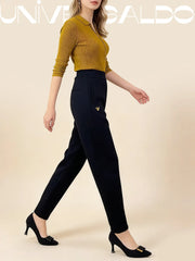 👖💘【45-105 кг】Ежедневни памучни панталони с въздушен филтър, висока еластичност!