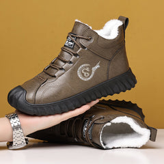 💥50% ОТСТЪПКА🔥Зимни топли мъжки високи памучни обувки