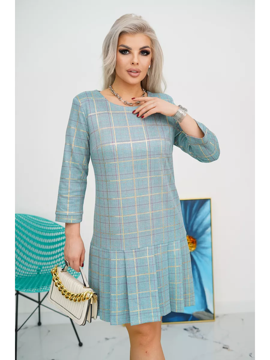 💜💚【S-5XL】Висококачествена модна рокля