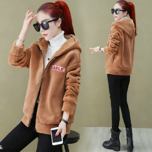 ❄️Зимна разпродажба 50% ОТСТЪПКА🔥 Топло палто с подплата от агнешка вълна