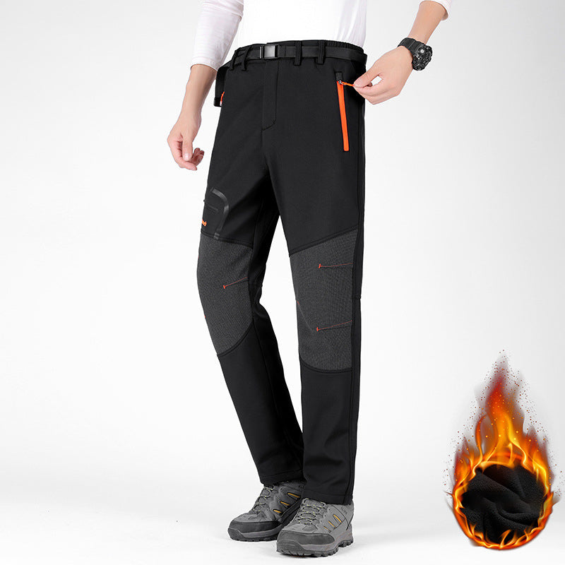 🔥✨【50% отстъпка】【S-5XL】Нови мъжки водоустойчиви и топли ежедневни панталони за есен и зима.