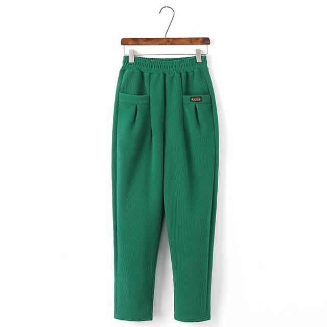 【най-продавани】Нов стил дамски панталон от кадифе