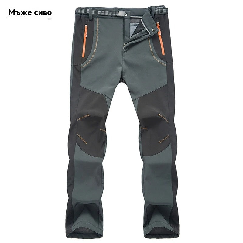 Мъжки Водоустойчиви Планински Панталони с Кашмерена Подплата