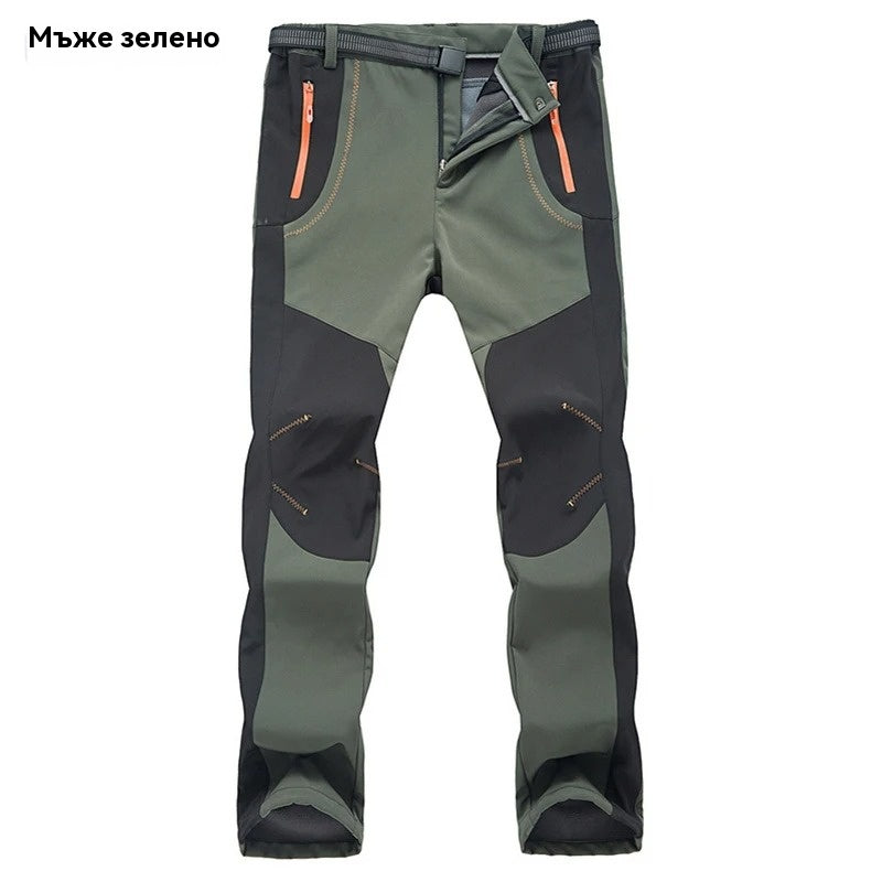 Мъжки Водоустойчиви Планински Панталони с Кашмерена Подплата